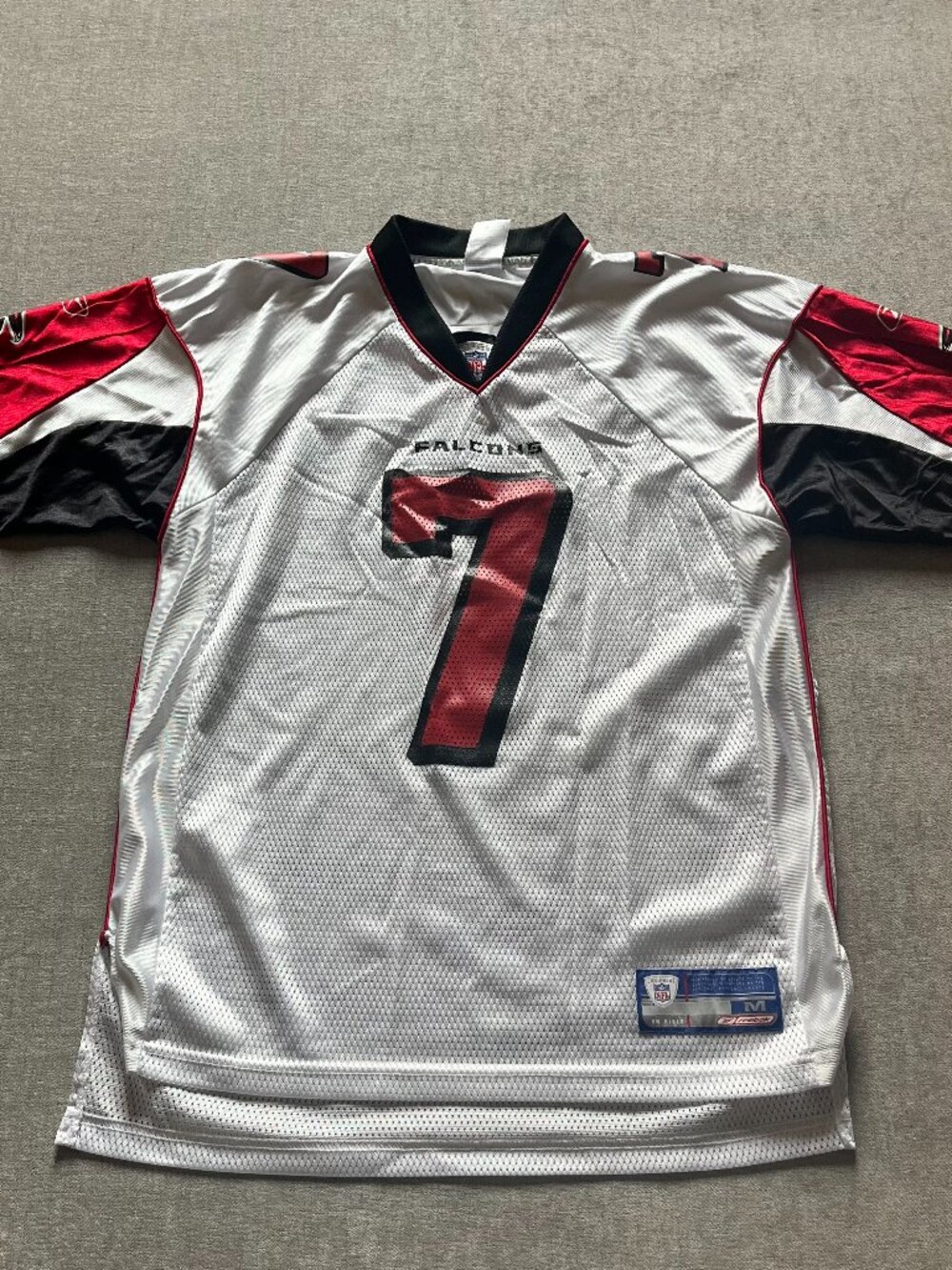 Vintage Michael Vick Atlanta Falcons Reebok Jersey Adult M White/Red NFL #7